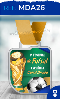 Medalha de Acrílico